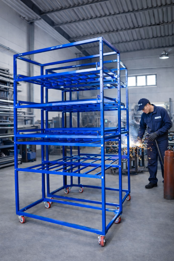 Étagère mobile porte-fils