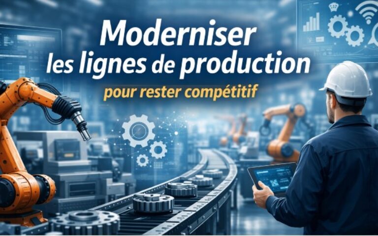 Moderniser les lignes de production pour rester compétitif