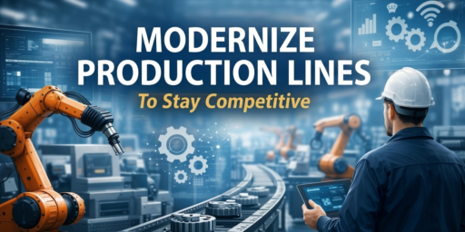 Modernizing production lines to stay competitive.